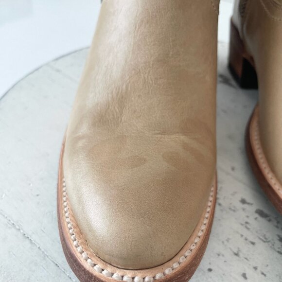 Lane PLAIN JANE Womens Cowboy Bootie 7.5 Butterscotch Western Cowgirl Ankle Boot - Picture 8 of 11